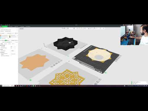 STL file Islamic Pattern Night Light 🔦 (3MF)・Template to download and ...