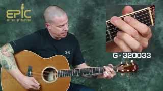 Guitar lesson modern country song Jake Owen Eight Second Ride with lead lines chords strums tabs