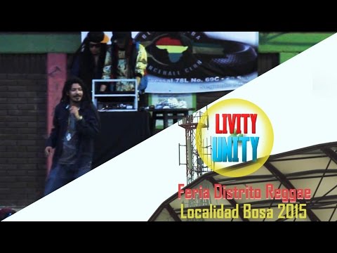Ras Jahonnan ft Pure Fyah Soundsystem AT Feria Distrito Reggae - Livity and Unity