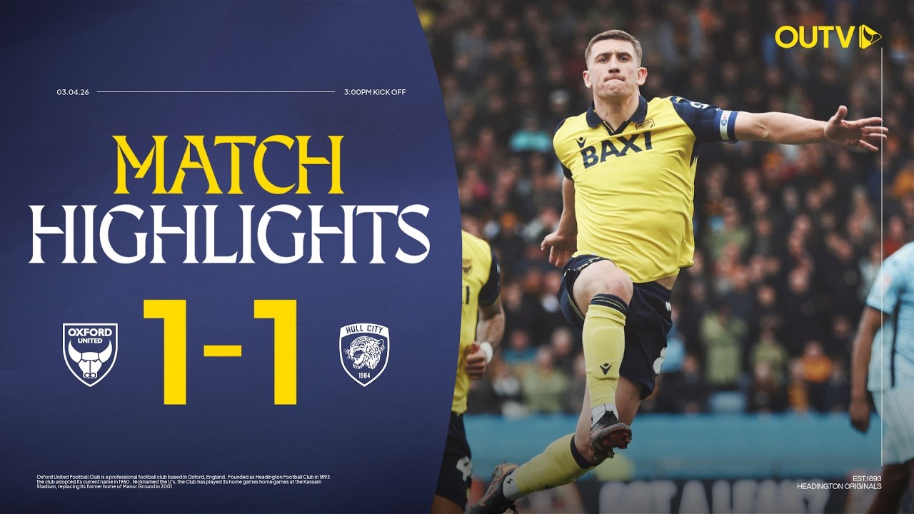 Oxford United vs Hull City Highlights