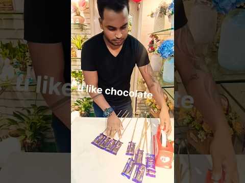 10 Cadbury dairy milk chocolate bouquet 💐#Husain Tera tauba#chocolate bouquet #youtube #viral#shotrs