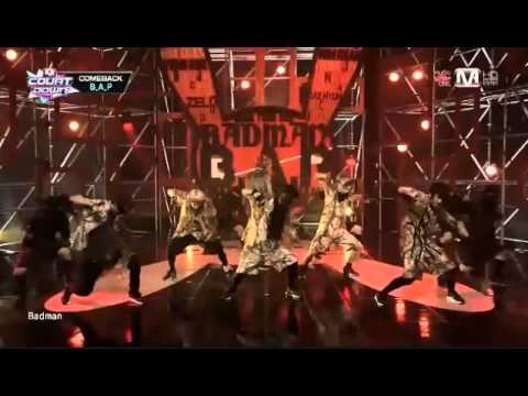 [130815] B.A.P Badman Live @ M!Countdown (COMEBACK STAGE)