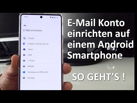 E-Mail Konto einrichten Android 14