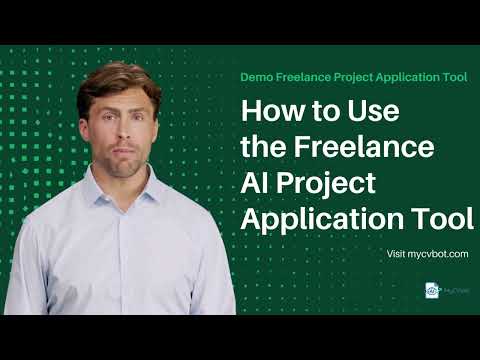 MyCVBot - Freelance project proposals video preview