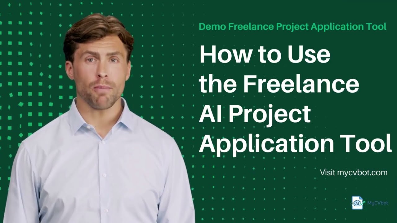 MyCVBot - Freelance project proposals video preview