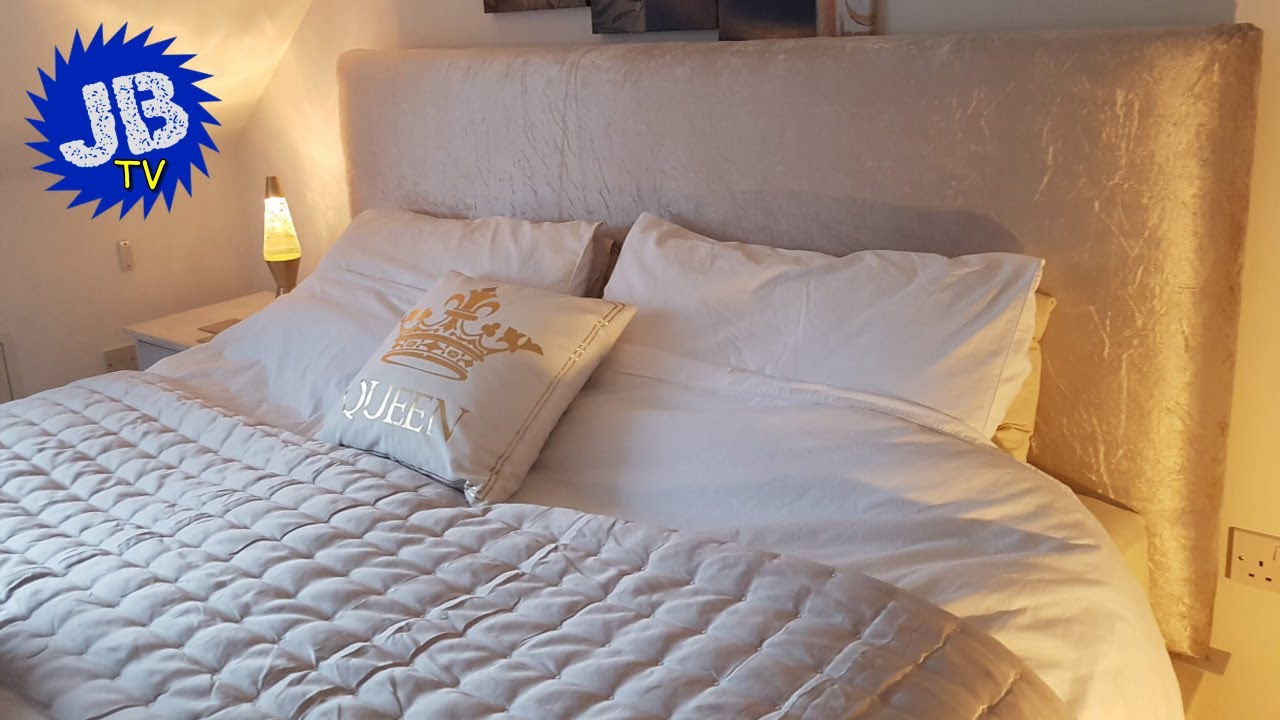 How to make your own Luxurious Headboard - Step by step