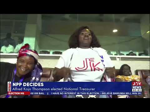 NPP National Delegates Conference: John Boadu elected National NPP Chairman