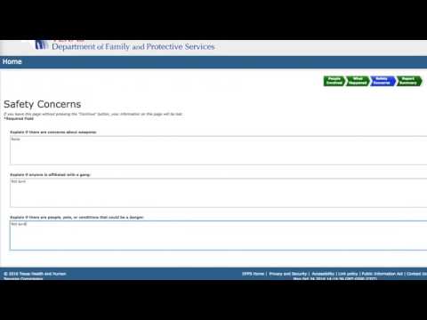 New Texas Abuse Hotline Website