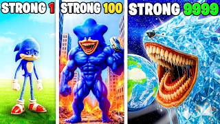 Download lagu Upgrading to STRONGEST Shin Sonic in GTA 5! mp3