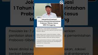 Jokowi Ikut Evaluasi Kinerja 1 Tahun Pemerintahan Prabowo-Gibran, Kasus MBG Disinggung?