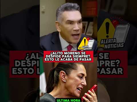 ¿ALITO MORENO SE DESPIDE PARA SIEMPRE? ESTO LE ACABA DE PASAR