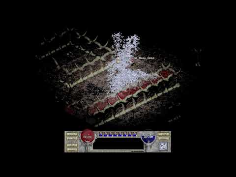Diablo + Hellfire Hell difficulty - Sorcerer - Level  13 Max Speed (DevilutionX 1.4.1)