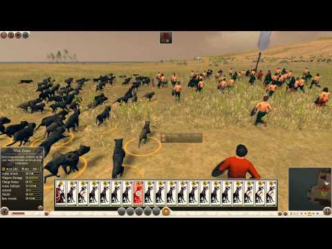 Rome Total War 2 Dogs vs Slingers