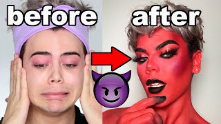 DRUGSTORE DEVIL HALLOWEEN LOOK! SPOOKY-WEEK DAY 1