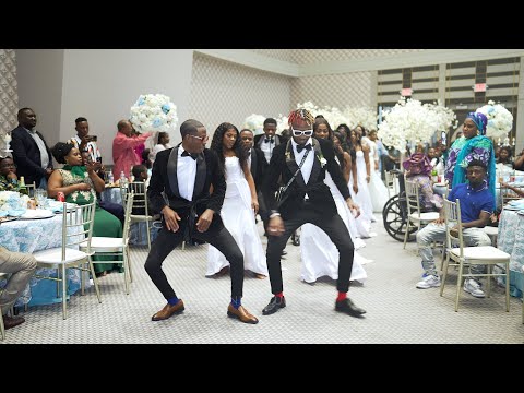 Congolese Wedding Entrance Dance - Cedric Beton - Bikamua, Houston TX