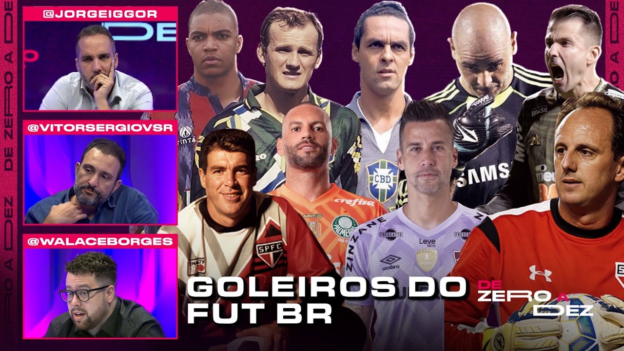 QUEM É O MAIOR GOLEIRO DA HISTÓRIA DO FUTEBOL BRASILEIRO? | DE ZERO A DEZ