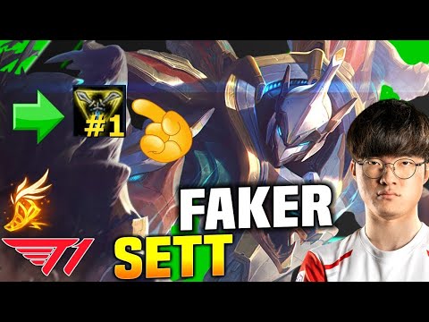 SKT T1 Faker Plays Sett vs Azir Mid!  | SKT T1 FAKER PICKS SETT MID!  |  Season 2020 KR SoloQ |