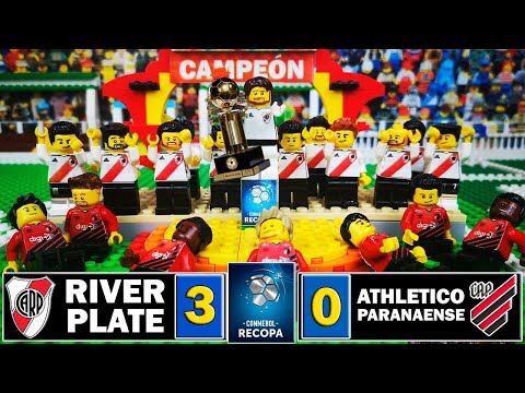 River Plate 3 - 0 Atlético Paranaense -  CAMPEÓN Recopa Sudamericana 2019 - LEGO - Resumen y goles