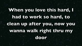 Don&#39;t Come Home - Holly Elle (LYRICS ON SCREEN)