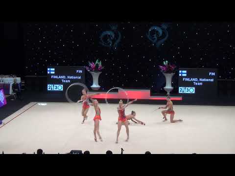 Finland National Team RGG Final 3 hoop 4 clubs