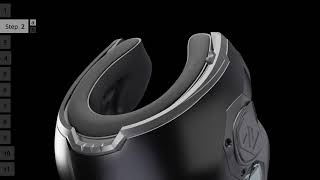 LS2 4X INTERCOM How to install on ADVANT SERIES