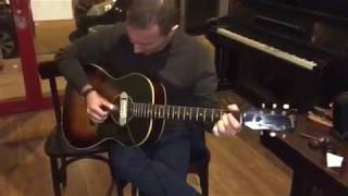 Video thumbnail for 1960 Gibson LG-2 & DeArmond 210 pickup-‘Yiannis Rag’ by greekflatpicker
