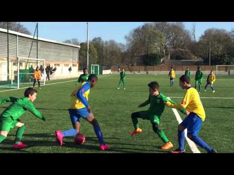 ASSOA 2/2 U12 (1) amical, gardien renfort Adrien Moncet vs Noisy Le Grand  - 28/11/2015