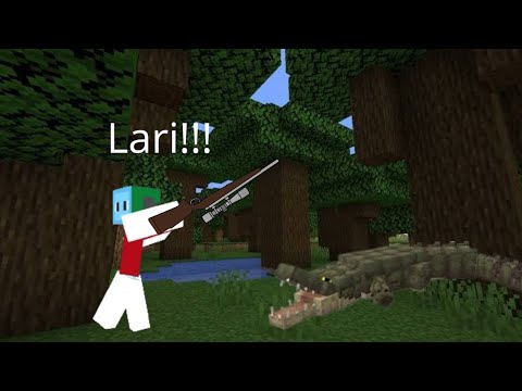 3M Channel: Hunting for Crocodile in Minecraft!