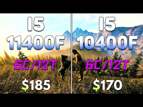 Core i5 11400F vs Core i5 10400F | PC Gaming Tested
