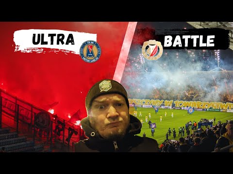 MOTOR LUBLIN vs WIDZEW ŁÓDŹ Szalona Bitwa Ultrasów w Lublinie