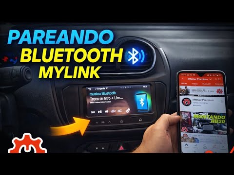 How to CONNECT your cell phone via BLUETOOTH 1 MyLink Chevrolet Onix Prisma Spin Cobalt 🚙🎶✅