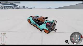 Auto jumping in BeamNG #fun #gaming #beamng #crash #relax #fly