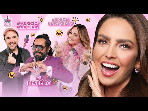 Andrea Legarreta, Mau Mancera y El Diablito en Pinky Promise T. 8 - EP. 36
