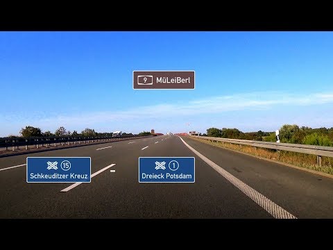 🇩🇪 A9: Schkeuditzer Kreuz - AD Potsdam (4x)