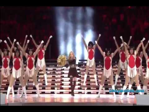 Madonna - NFL Super Bowl XLVI  Halftime Show 2012 HD | Featuring Nicki Minaj, M.I.A and LMFAO