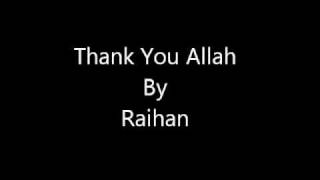 Thank You Allah Music Video