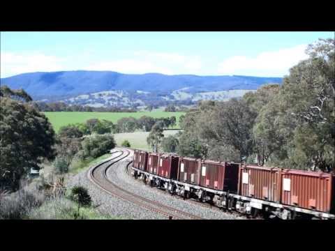 8934 heads through Brewongle with AN6/DL38/AN7 - 7 Oct 2013