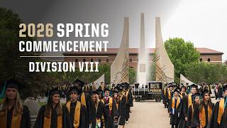 2026 Purdue Spring Commencement - Division VIII