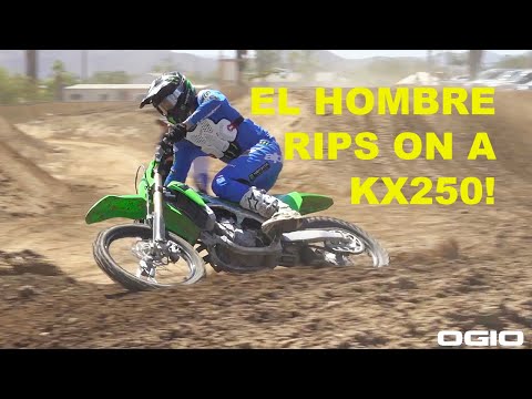 Jason Anderson Rips a 2023 Kawasaki KX250 | RAW!