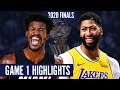 HEAT Vs LAKERS GAME 1 Full Highlights 2020 NBA Finals