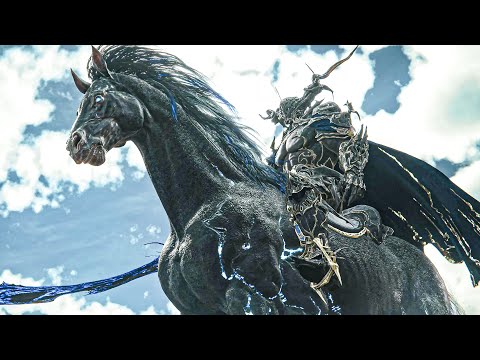 Final Fantasy 16 - “Bahamut vs. Odin" Fight Scene 4K