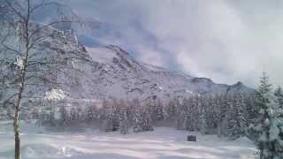 preview picture of video 'Vue des Chalets du Truc, Les Contamines-Montjoie'