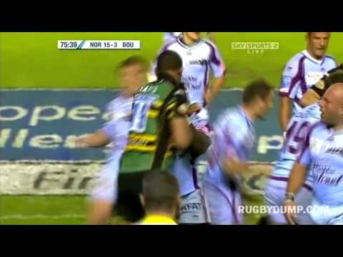 Big fight in Northampton and Bourgoin 2009 European Challenge Cup Final