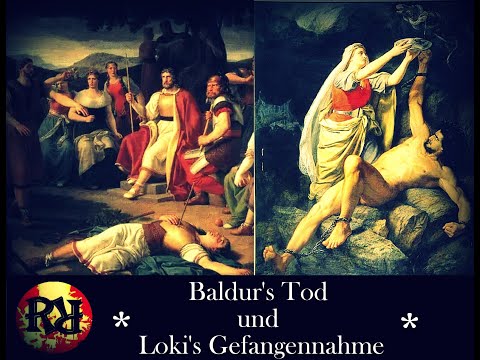 Baldur Tod und Loki's Gefangenschaft / Germanische Mythologie Folge 14