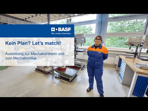 Kein Plan? Let’s match! Ausbildung zur Mechatronikerin und zum Mechatroniker.