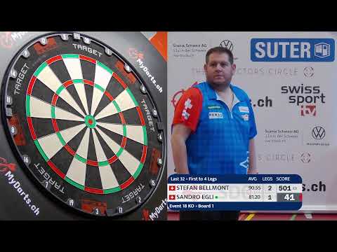 MyDarts.ch SDC Tour - Event 18  - 2025 - LIVE aus Bern