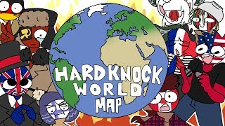 [Countryhumans] HARD KNOCK WORLD || Complete Spoof MAP