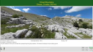 preview picture of video 'Ascent of Dinara mountain from Glavaš'