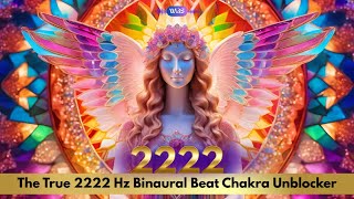 Unblock Sacral Chakra with True 2222 Hz Frequency (USE PHONES)