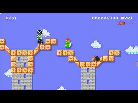 6-5 Ramping Ramparts by ???? 🍄 Super Mario Maker 2 #aiw 😶 No Commentary